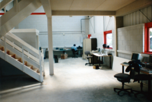 Interior of the Isleworth offices