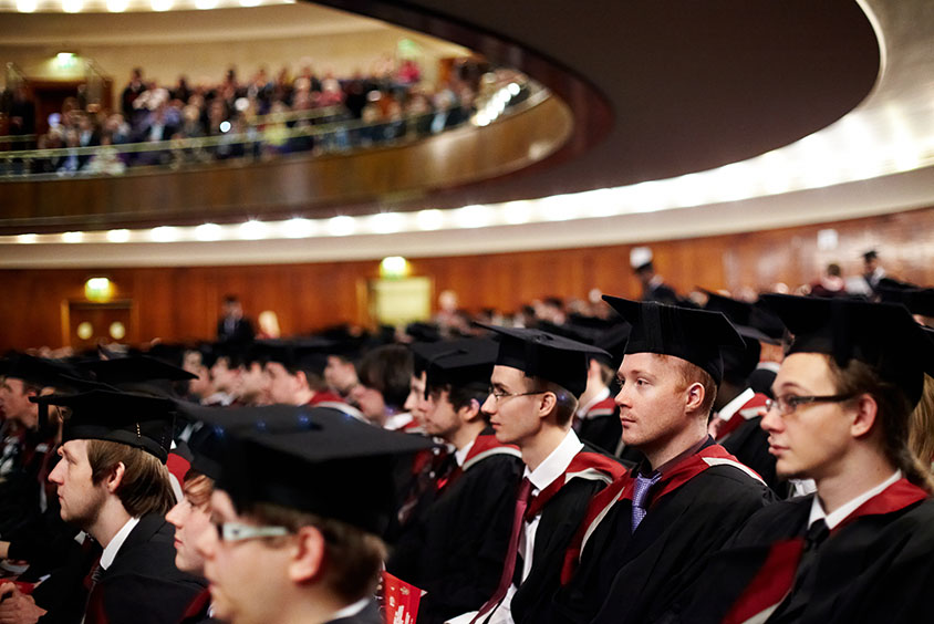 Graduation Ceremony (source Sheffield Hallam Website)